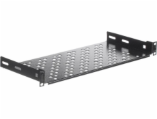 NETRACK 119-100-200-012 equipment shelf 19 1U/200mm charcoal