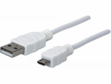 Manhattan USB 2.0 A-St. USB kábel > micro-B-St. 1,0 m (323987)