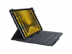 Logitech Universal Folio with integrated keyboard for 9-10 inch tablets - UK - INTNL