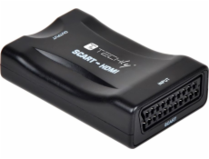 Adapter AV Techly Scart - HDMI czarny (IDATA SCART-HDMI3)