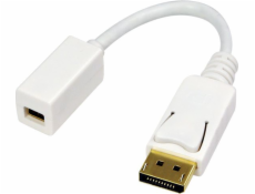 LogiLink DisplayPort Mini – kabel DisplayPort 0,15 m bílý (CV0040)