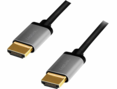 Kabel LogiLink HDMI - HDMI 1m szary (CHA0100)