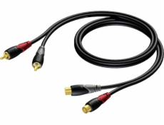 Kabel 2x RCA / CINCH Samec - 2x RCA / CINCH Samec 1,5m