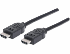 Kábel Manhattan HDMI - HDMI 1.8m czarny (306119)