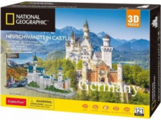 3D puzzle hrad Neuschwanstein National Geographic