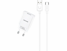 USB nástěnná nabíječka, USB-C 2.1A kabel T21