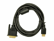 Akyga AK-AV-13 video cable adapter 3 m DVI-D HDMI Type A (Standard) Black  Gold