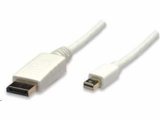 Manhattan DisplayPort Mini - kábel DisplayPort 2m biely (324748)