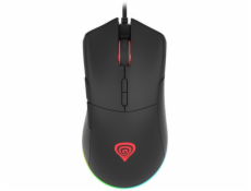 Natec GENESIS Krypton 290 Wired gaming mouse 6400 DPI RGB Black