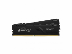 KINGSTON 16GB 3733MHz DDR4 CL19 DIMM (Kit of 2) FURY Beast Black