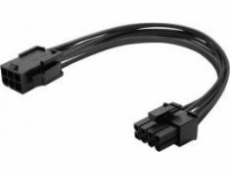 Napájecí kabel Elmak SAVIO AK-49 Napájecí kabel 6pin F - PCI Express 8pin M