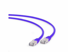 GEMBIRD PP6A-LSZHCU-V-0.5M patchcord RJ45 cat.6A SFTP LSZH 0.5m purple