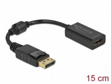 DeLOCK Adapter DisplayPort 1.1 Stecker > HDMI Buchse, passiv