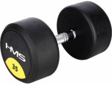 Rubberised dumbbell 35kg HMS HG PRO 35