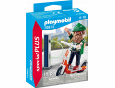 Playmobil Set s figurkou Special Plus 70873 Hipster s elektrickou koloběžkou