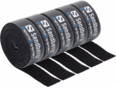 Sandberg 520-33 Cable Velcro Strap 5-pack