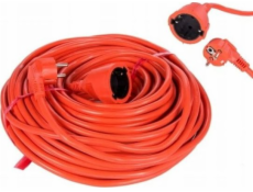 VERTEX PZO20 Retractable extension cable 20 m 3x2 5 mm Orange