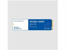 WD BLUE SSD NVMe 250GB PCIe SN 570, Gen3 8 Gb/s, (R:3300, W:1200MB/s)