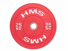 Olympic Bumper 25kg Red HMS CBR25 plate