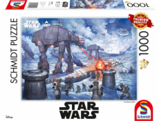 Puzzle Premium kvality 1000 dílků THOMAS KINKADE Battle for Hoth (Star Wars)