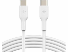 Belkin USB-C na USB-C kabel, 2m, bílý