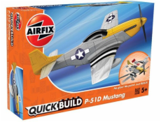 Plastikový model QUICKBUILD Mustang P-51D