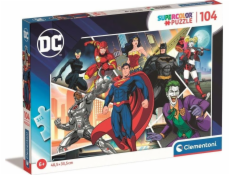 Puzzle 104 elementy Super Kolor DC Comics