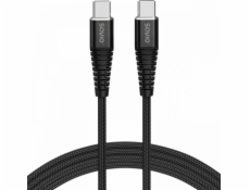 Savio CL-160 USB cable 2 m USB 2.0 USB C - USB C Black