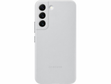 Samsung Kožený zadní kryt pro Samsung Galaxy S22 Light Gray