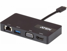 ATEN USB-C Multiport Mini Dock with Power Pass-Through