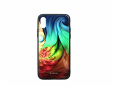 Tellur Cover Glass print for iPhone XS mesmeric