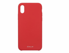 Tellur Cover Liquide Silicone pre iPhone XS červená