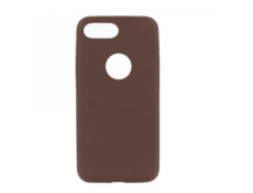 Tellur Cover Slim Synthetic Leather for iPhone 8 Plus hnedá
