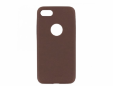 Tellur Cover Slim Synthetic Leather for iPhone 8 hnedý