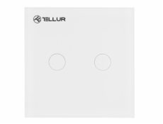 Tellur WiFi Smart Spínač, 2 porty, 1800 W, 10 A., bílý