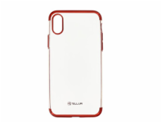 Tellur Cover Silicone Electroplated pre iPhone X/XS red