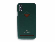 VixFox Card Slot Back Shell pre iPhone X/XS lesný zelený