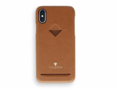 VixFox Card Slot Back Shell pre Samsung S9 karamel hnedý