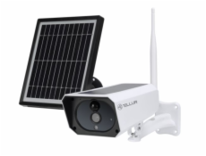 Tellur WiFi Smart solární kamera 1080P, IP65, PIR, outdoor, bílá