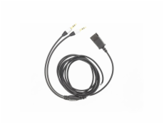 Tellur QD to 2 x Jack 3.5mm adapter cable 2.2m black