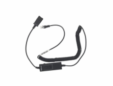 Tellur QD to RJ11 adapter cable + universal switch, 2.95m max black