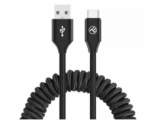 Tellur Data cable Extendable USB do Type-C 3A 1.8m black