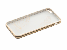 Tellur Cover Silicone pre iPhone 7 Butterfly gold