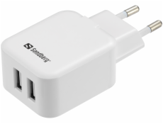 Sandberg 440-57 AC Charger Dual USB 2.4+1A EU