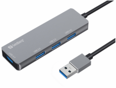 Sandberg 333-67 USB-A Hub 1xUSB3.0+3x2.0 SAVER