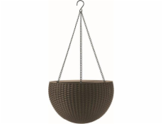 Květináč Keter Hanging Sphere mocha