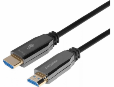 Kabel HDMI v2.0 hybridní optické vlákno 20m