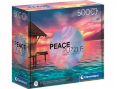 Clementoni Puzzle 500 dílků Peace Collection Living The Present