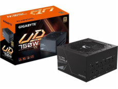 GIGABYTE zdroj UD750GM, 750W, 80+ Gold, 120mm fan