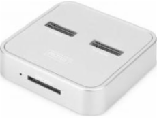 DIGITUS DoKovací stanice  M.2 NVMe + M.2 SATA SSD se čtečkou karet SD Express, USB-C